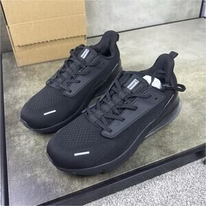 Hey Dude Cenndid Mens 11.5 Wide Black Slip On Comfort Shoes C12403LM1 NIB